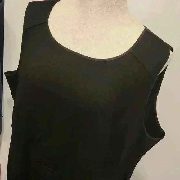 NEW NWT Woman's Loft Plus Size Black Sleeveless Dress Size 26 $90 - Picture 4 of 7